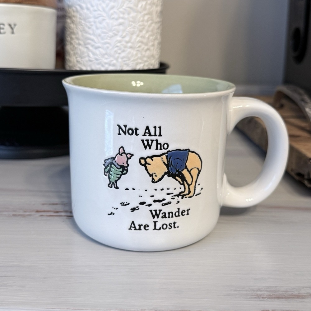 Life Is Good Not All Who Wander Are Lost Ceramic Coffee Tea Mug Gift‎ Disney